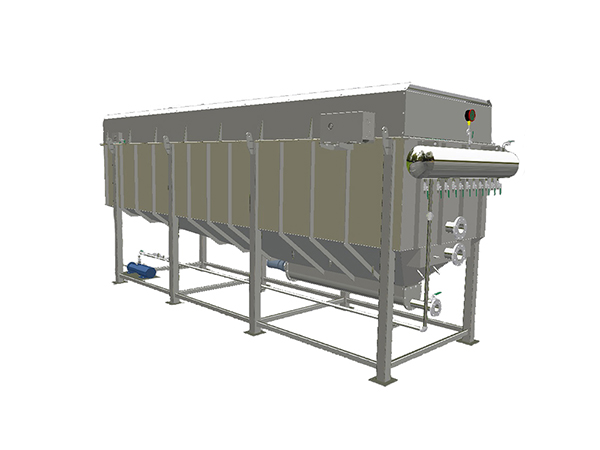 Air-flotation precipitation integrated machine