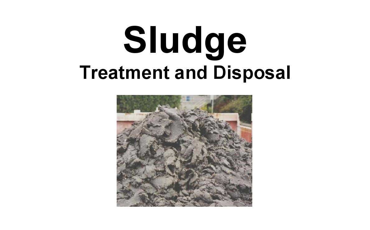 Sludge treatment technology